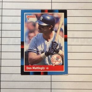 Donruss Baseball Card - Don Mattingly